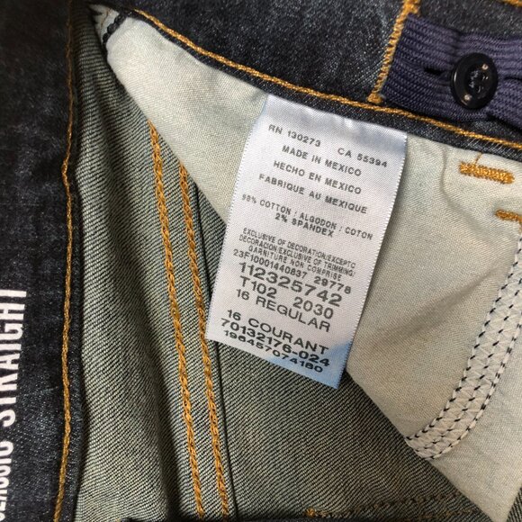 Wrangler Classic Straight Fit Jeans. Sz 16R. Adj. waistband. Like NEW Condition - Picture 5 of 9